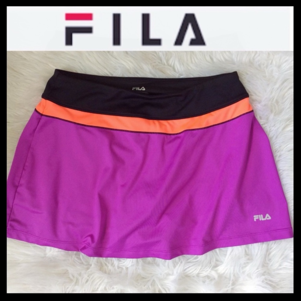 FILA Colorblock Heritage Skirt 🎾